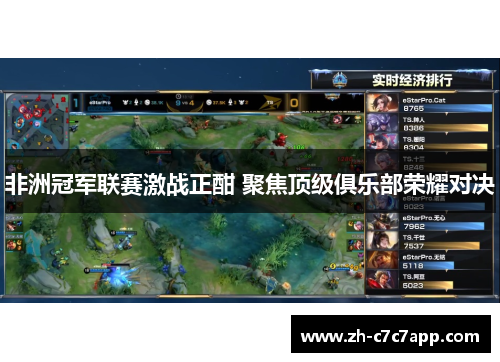 非洲冠军联赛激战正酣 聚焦顶级俱乐部荣耀对决